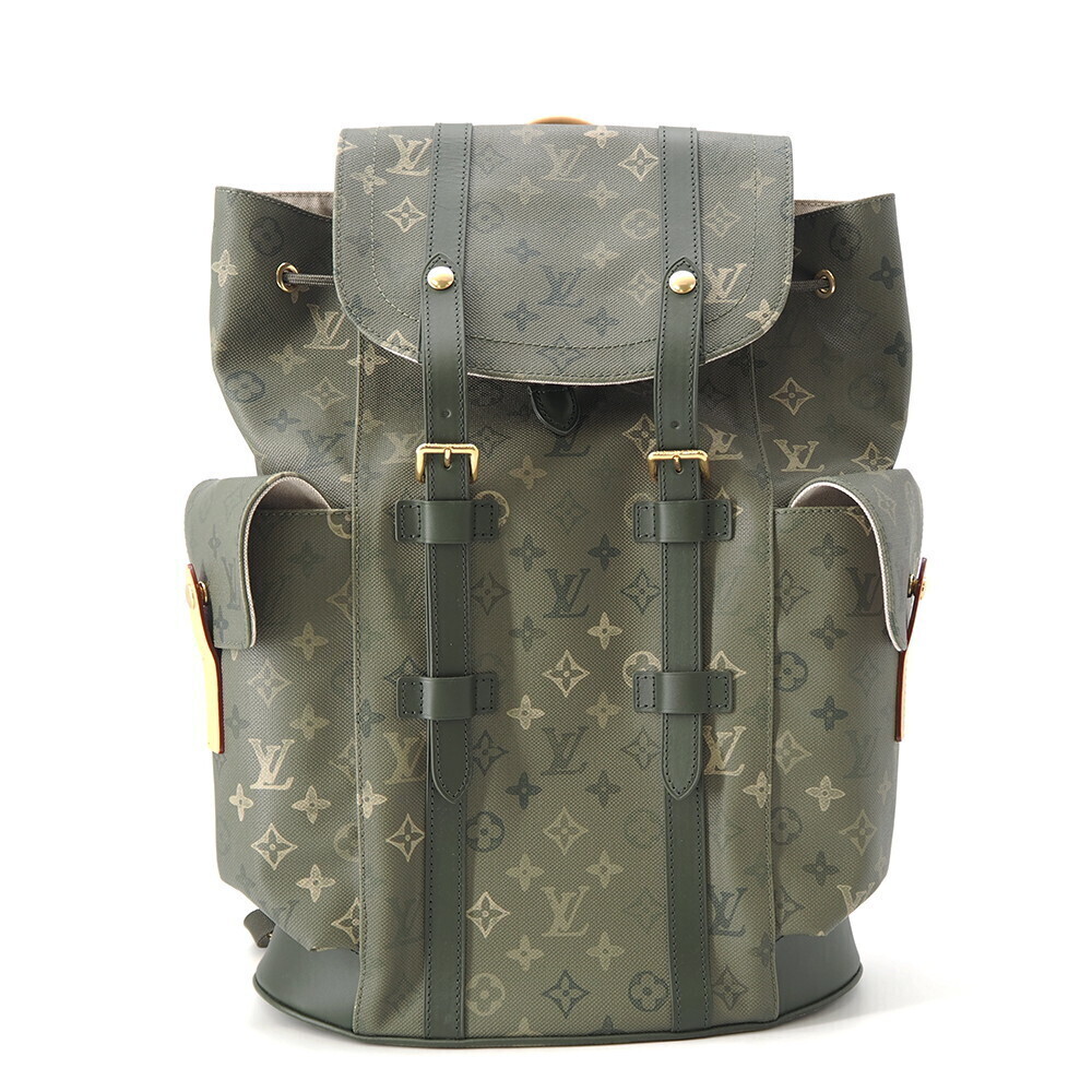 Louis Vuitton Monogram Surplus Canvas Christopher Backpack Bag